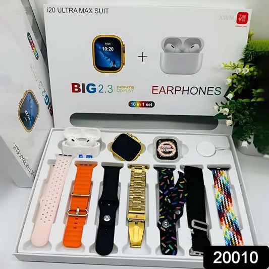 Smart Watch with 7 Straps