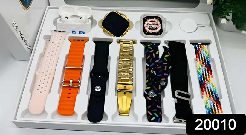 Smart Watch with 7 Straps